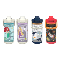 【Zak】Beacon 兒童防漏塑膠吸管水瓶/水壺 防漏水設計 16盎司 約454ml(兩入組 多款可選)
