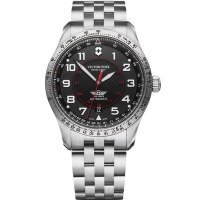 Victorinox 瑞士維氏 Airboss Black Edition 自動上鏈機械錶(VISA-241888)