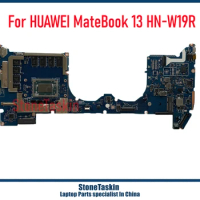 StoneTaskin For HUAWEI MateBook 13 HN-W19R HN-WX9X Laptop Motherboard With Ryzen 5 R5-3500 CPU 8GB 16GB RAM 100% Tested