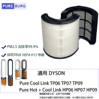 PUREBURG Dyson適用TP06 TP07 TP7A TP09 TP10 HP06 HP07 HP7A HP09 HP10濾網組