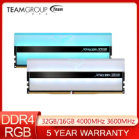 TEAMGROUP T-Force Xtreem ARGB 3600MHz 4000MHz CL18 32GB 16GB PC4-28800 Dual Channel DDR4 DRAM Desktop Gaming Memory Ram