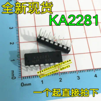 10pcs orginal new KA2281 2281 DIP-16 level display driver chip