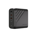 ADAM OMNIA Pro 140 140W 3孔旅行萬用急速電源供應器 黑/白