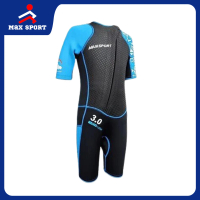 3mm 潛水衣料連身保暖泳衣 (藍色) #潛水衣 #保暖泳衣 12