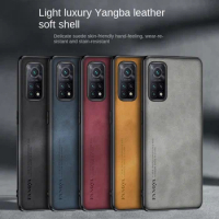 For Xiaomi 10T Pro 10TPro 5G Case PU Leather Surface Hard PC Back Cover Shockproof Matte Phone Case for Xiaomi Mi 10T Xiaomi10T