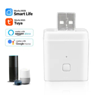 Tuya WIFI Smart Micro Portable USB Power Adapter 5V fast Charger switch Travel Adapter support Alexa Google Alice Home