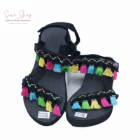 Sandal Wedges Wanita / Wedges Tevi Rumbe / Sendal Wanita Dewasa Model Terbaru 2022 / Sendal Jepit Wa