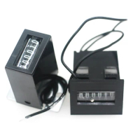 6-Digits Show Mechanical Counter DC12V Meter For Arcade Coin Acceptor Claw Crane Game Vending Swing Machine