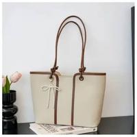 LIORA BAG - Chic Charm - Totebag Wanita Resleting Import Model Korea Terbaru, Tas Besar muat banyak