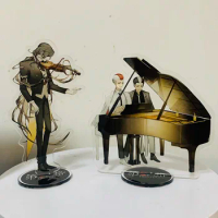 15CM Anime Identity Ⅴ Figure Aesop Carl Eli Clark Joker Prisoner Cosplay Concert Acrylic Stand Model Desktop Decoration Props