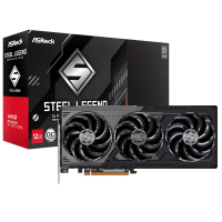 【ASRock 華擎】RX 9070 GRE Steel Legend Dark 12GB OC 顯示卡