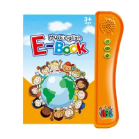Free Shipping Kids E-book Study Book Chinese/English/Thai/Russian/French Language Learning Educational Play Funny Table Game