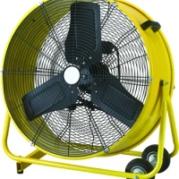 High Velocity Industrial Direct Drum Commercial Fan 24" 30" 36" Inch High Industrial Electrical Exhaust Moveable Ventilation Fan