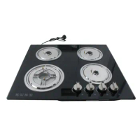Kitchen Cooking Appliance Tempered Glass Sabaf Burner Gas Stove Home Cooker 4 Burner LPG NG Built In Gas Cooktops