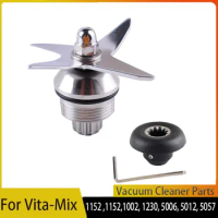 Blender Blade Assembly Ice Blade Assembly With Socket Wrench Drive Socket Kit Replacement Parts for Vita-Mix 1151 Vita-Mix 1152