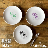 日本製 Furuburu 法鬥圓盤 | 陶瓷盤 餐盤 圓盤 淺盤 點心盤 菜盤 鬥牛犬 碗盤 餐具 日本進口