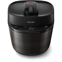 【Philips 飛利浦】快速洩壓智慧萬用鍋HD2151/50(黑小萬)