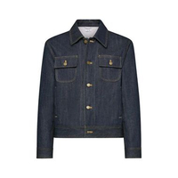 Thom Browne Selvedge Denim Backstrap Utility Jacket Navy 2 Blue