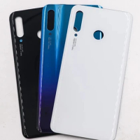Back Glass For Huawei P30 Lite Battery Cover Rear Door Housing Case with Camera Lens For Huawei Nova 4e P30 Lite Battery Cover