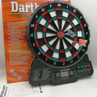 Hot Professtional Electronic Darts Boards Automatic Scoring Target Safety Leisure Entertainment with 6 Darts + 18 Tips Soft Tip