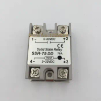 solid state relay SSR-75DD 80A 3-32V DC TO 5-60V DC SSR 75DD relay solid state