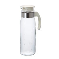 日本HARIO 便利冷水壺1400ml-米白