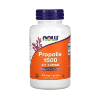 美國Now Foods Propolis 蜂膠1500, 100粒膠囊