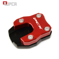 Motorcycle CNC Side stand extension Kickstand Plate Pad For HONDA PCX 125 PCX 150 PCX125 PCX150 2018 2019