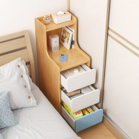 【免運】美雅閣| 床頭櫃簡約現代小型超窄儲物櫃簡易床邊迷你收納櫃出租房用置物架