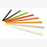 密胺仿瓷筷子 餐飲筷樹脂塑料筷子 黑色彩色筷子耐用耐高溫