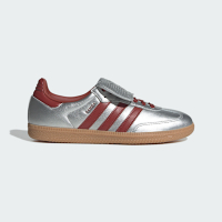 ADIDAS 愛迪達  Originals 阿迪達斯 復古 翻鞋舌 經典款 女 休閒運動鞋 - 銀紅 SAMBA LT W - JH5707