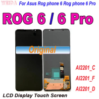 6.78" Original For Asus ROG Phone 6 ROG 6 LCD Display Touch Screen Digitizer Assembly For Asus ROG Phone 6 Pro ROG 6 Pro LCD