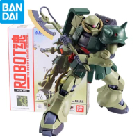 In Stock Bandai Original Gundam Robot Soul Gundam 0080 War in The Pocket Zaku 2 Mod ANIME Model Doll Toy Collection Gift