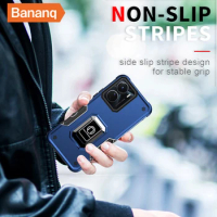 Bananq Shockproof Case For VIVO Y11 Y12S Y15A Y16 Y17 Y20 Y21 Y22S Y30 Y33S Y35 Y76 Y91 Y95 V25 S15 Pro 5G T1X 4G Stand Cover