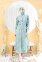 EPC Eddy P Chandra EPC Gamis Inaya - Mint Green - Brocade Collection