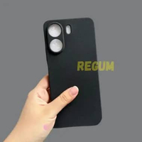 Soft Case Xiaomi Redmi 13C / Poco C65 Silikon Slim Matte Silikon Sandstone Hitam
