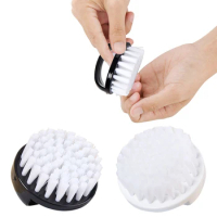 Nail Cleaning Brush Nail Art Round Head UV Gel Powder Dust Clean Remover Manicure Pedicure Scrubbing Tool Finger Care