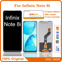 6.78" Original For Infinix Note 8i X683 LCD Display Touch Screen Digitizer Assembly for X683 X683B LCD Repair Replacement Parts