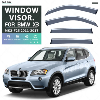 CCF5 แผ่นบังลมข้างประตู ป้องกันฝน แดด และลม สำหรับ BMW X3 E83 F25 G01 อุปกรณ์เสริมสำหรับบังแดดและกัน