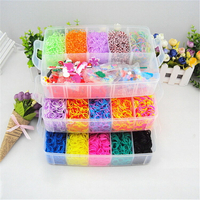 彩虹編織機套裝 rainbow loom kit  DIY編織橡皮筋盒裝 智力開發