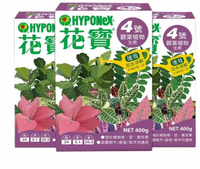 [COSCO代購4]  促銷到6月30號 W109354 花寶4號肥料 觀葉植物生長 400公克 X 3入