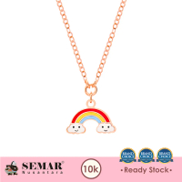 Kalung Emas Anak Baby Colour Rainbow Gold 10K Semar Nusantara