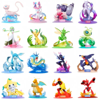 หลายสไตล์ FUNISM ของแท้ Pokemon ตัวเลข Gengar Mewtwo Sylveon ตุ๊กตาอะนิเมะรุ่น Pocket Monster ของเล่