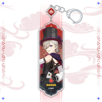 Móc Khoá, Mô Hình Standee Game Genshin Impact nhân vật Furina Hutao Neuvillette Yanfei Trang Trí Bàn