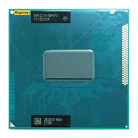 Intel Core i3 3110M i3 3110M SR0N1 SR0T4 2.4 GHz ใช้แล้ว สองคอร์สี่เธรด CPU โปรเซสเซอร์ 3MB 35W ซ็อก