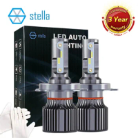 Stella LED lamps for cars h7 led canbus led h4 headlight H1 H11 9005 HB3 9006 HB4 9012 led bulb fog lamp turbo fan 36w 12000LM