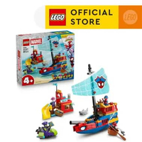 LEGO Spidey 11208 Team Spidey Pirate Ship (201 Pieces), Building Block, Toys, Bricks