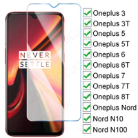 9D Protective Tempered Glass For Oneplus 3 3T 5 5T 6 6T 7 7T 8T Screen Protector 1+5 1+7T One Plus nord N10 N100 Glass Film Case