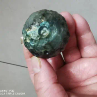 Natural Labradorite moon ball Labradorite Spheres hand carved ball crystal healing 40mm