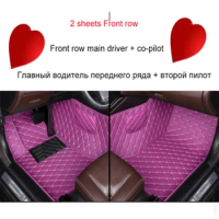 WZBWZX Custom Leather Car Floor Mat 100％ For BYD All Models FO F3 SURUI SIRUI F6 G3 M6 L3 G5 G6 S6 S7 E6 E5 Auto Accessories